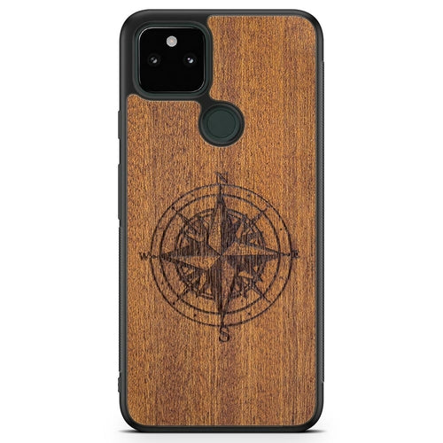Compass Wooden Phone Case