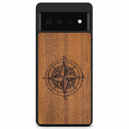 Compass Wooden Phone Case