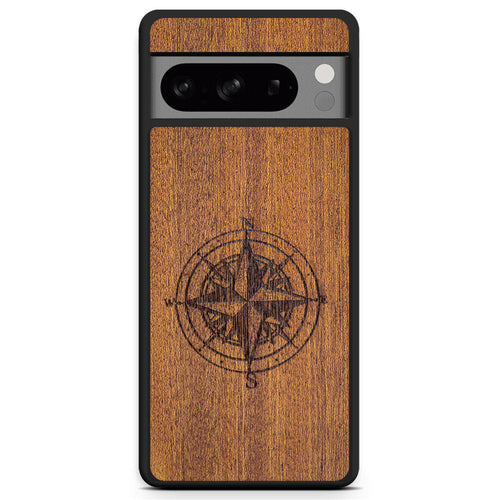 Compass Wooden Phone Case