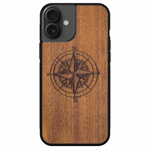 Compass Wooden Phone Case