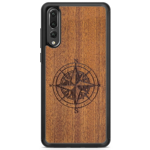 Compass Wooden Phone Case