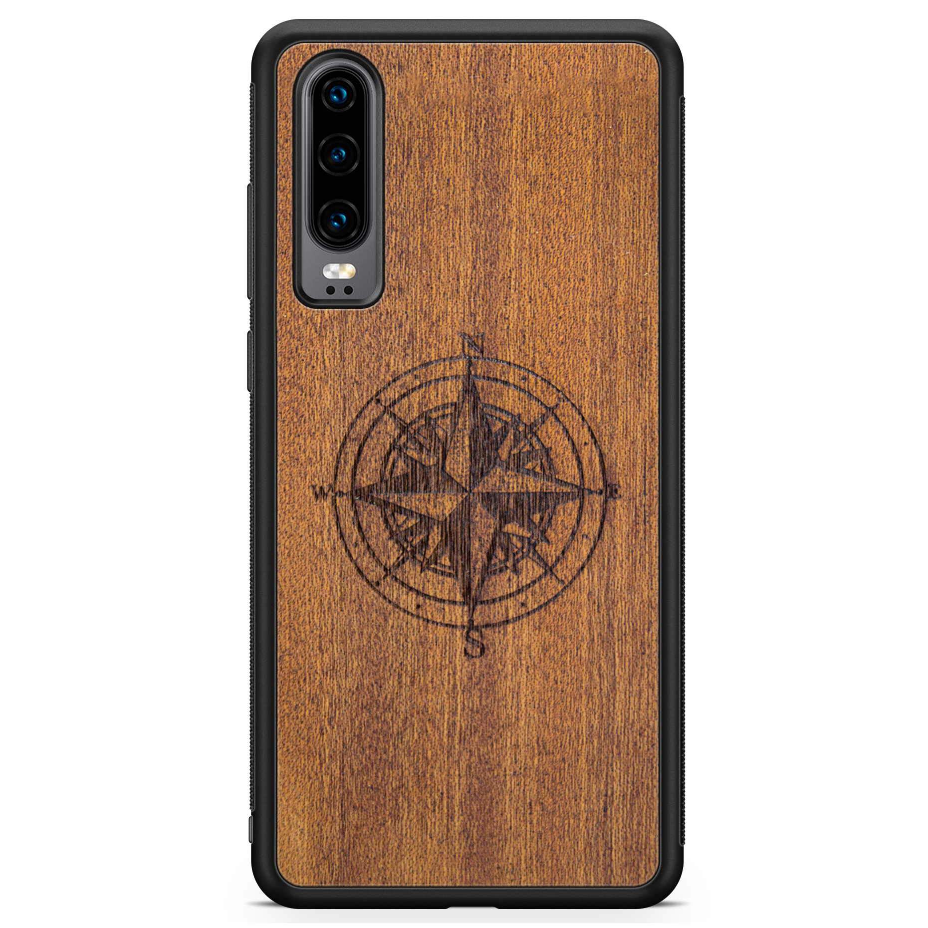 Compass Wooden Phone Case