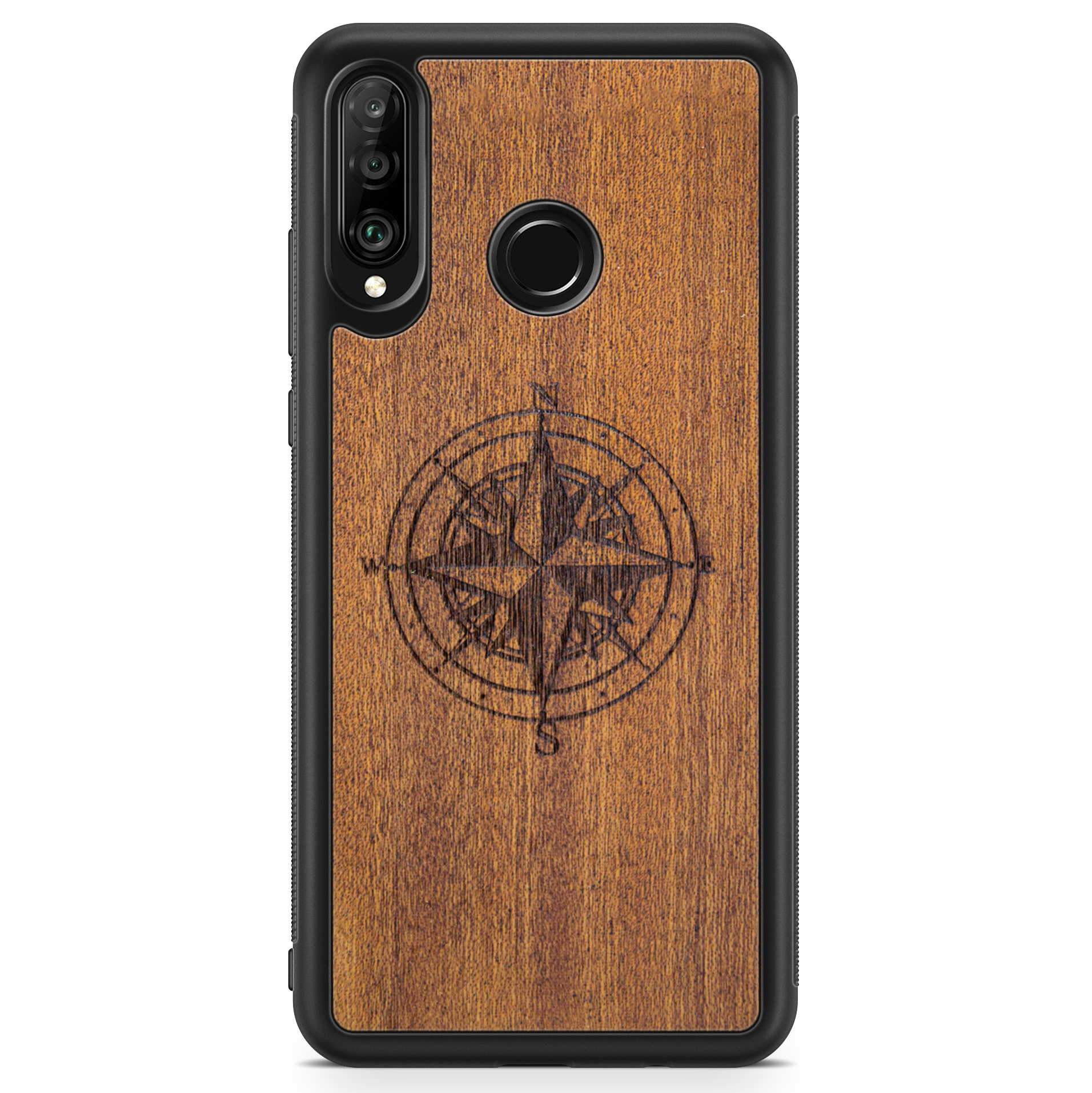 Compass Wooden Phone Case
