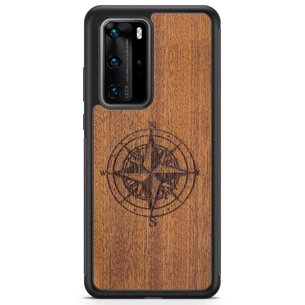 Compass Wooden Phone Case