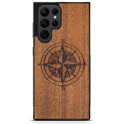 Compass Wooden Phone Case