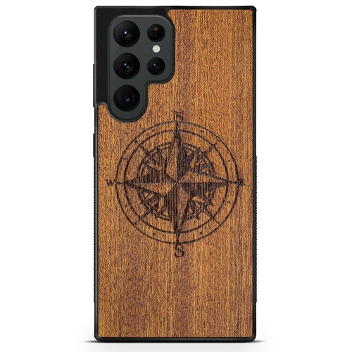 Compass Wooden Phone Case
