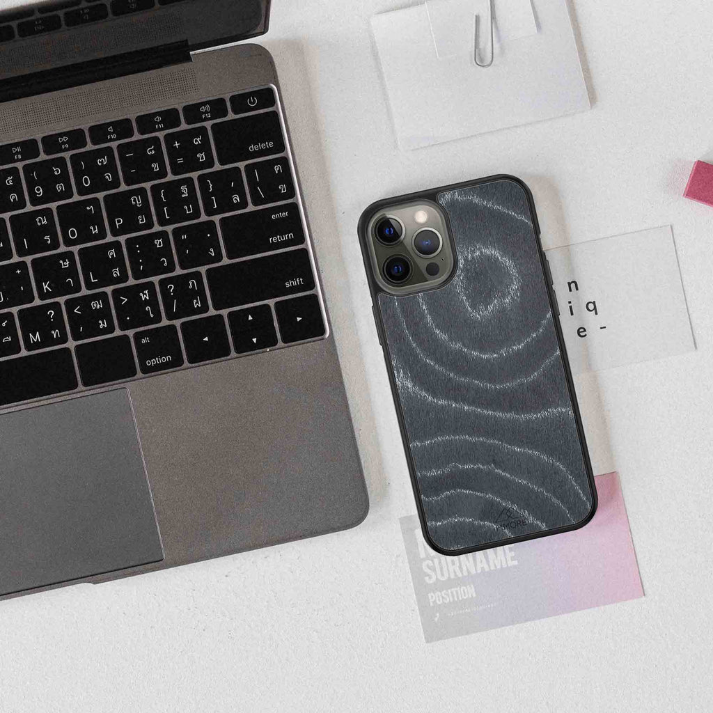 Wave Wood Phone Case