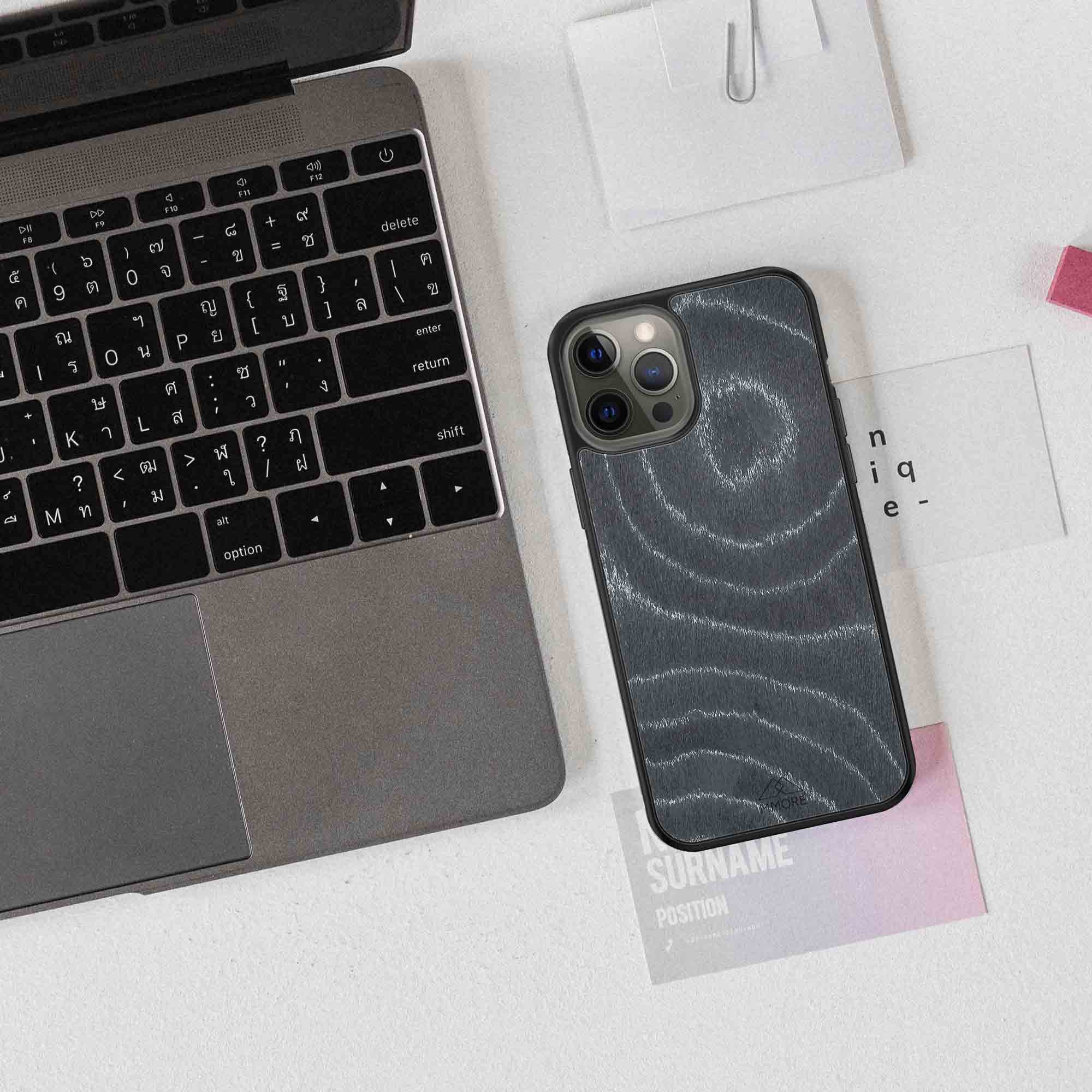 Wave Wood Phone Case