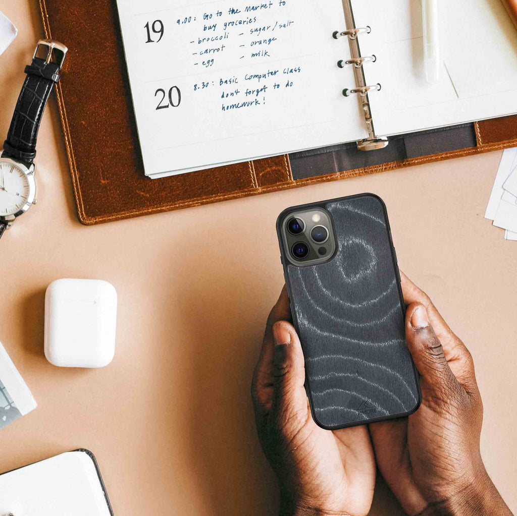 Wave Wood Phone Case