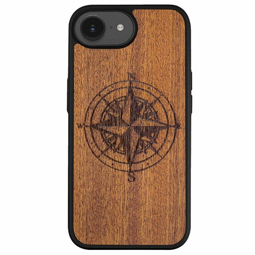 Compass Wooden Phone Case
