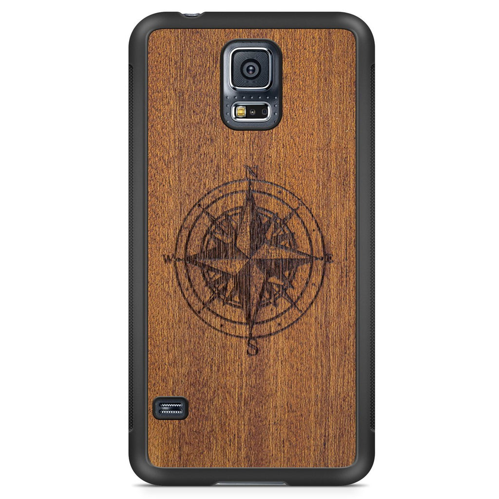 Compass Wooden Phone Case