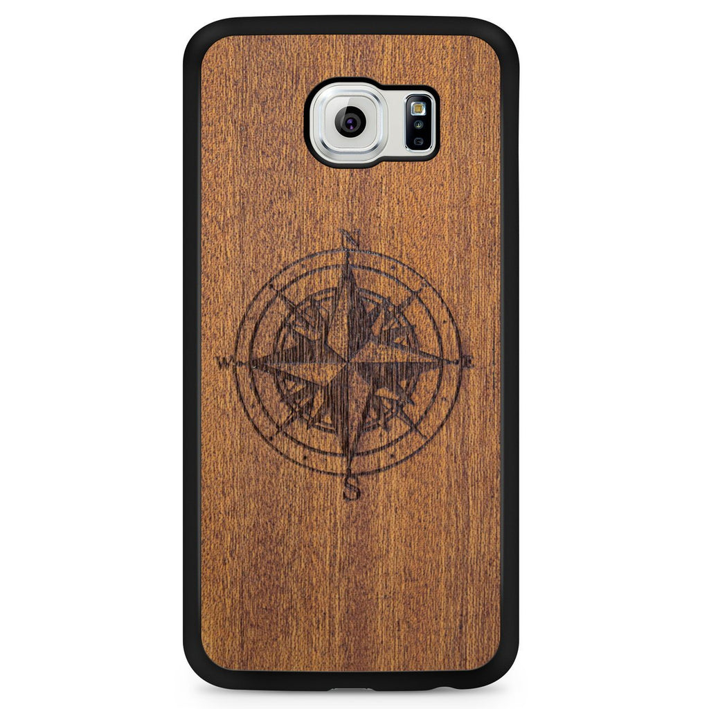 Compass Wooden Phone Case