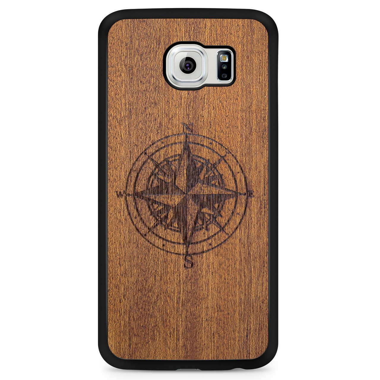 Compass Wooden Phone Case