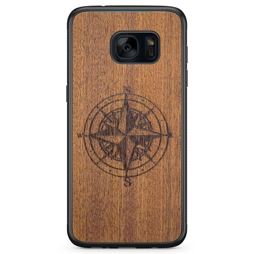 Compass Wooden Phone Case