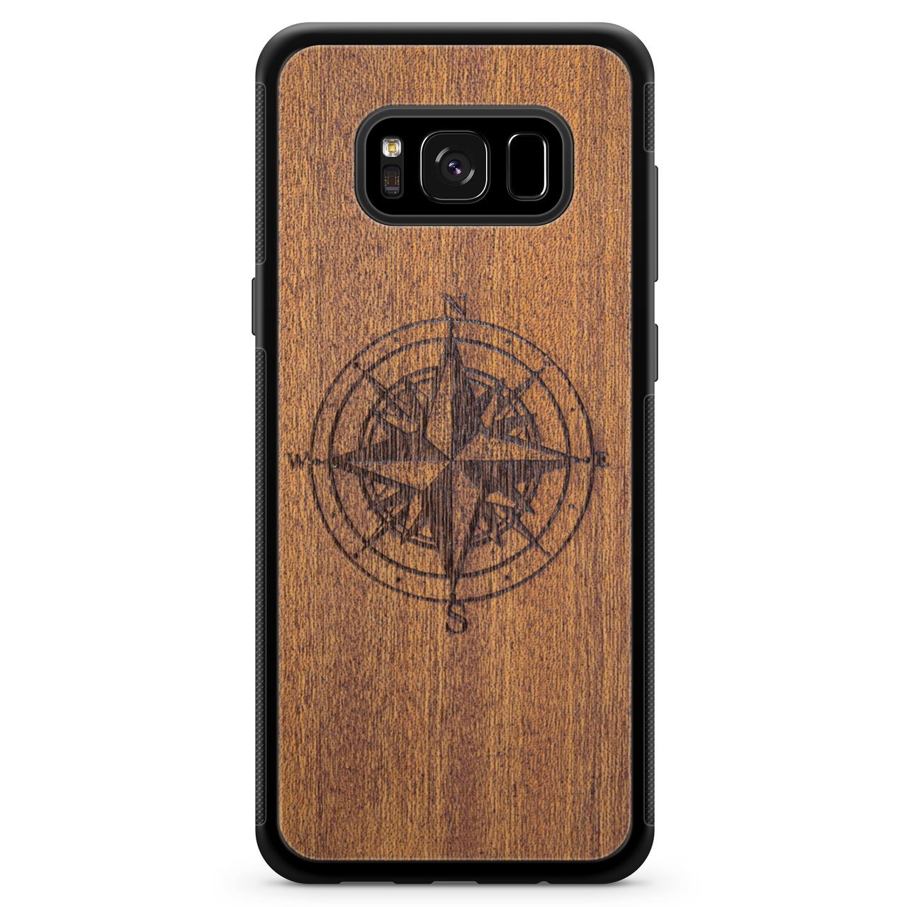 Compass Wooden Phone Case