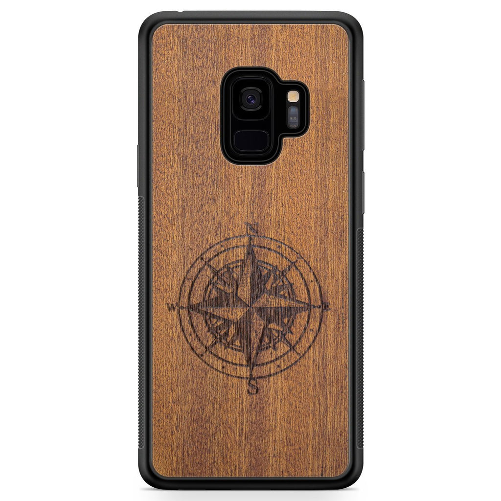 Compass Wooden Phone Case
