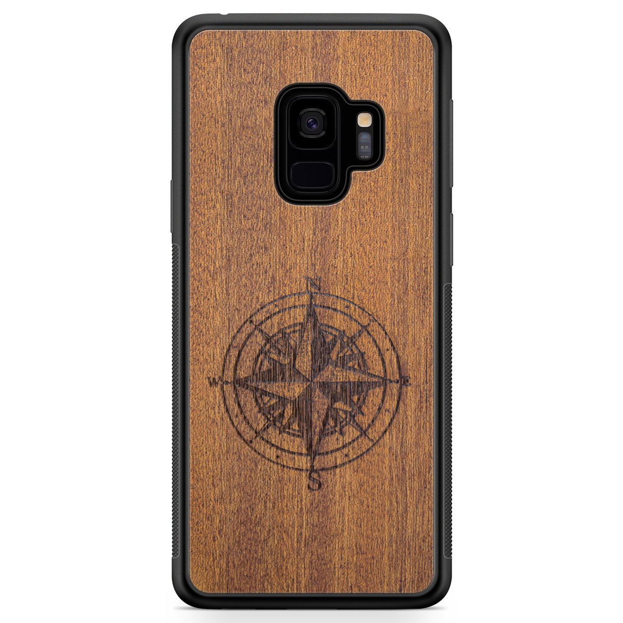 Compass Wooden Phone Case